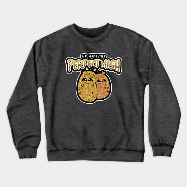 POTATO Lover Funny Food Pun Valentines Crewneck Sweatshirt by SartorisArt1